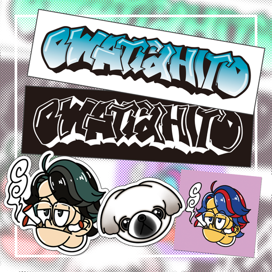 OWATTAHITO ステッカーセット